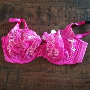 Pink Lace 34D Bra
